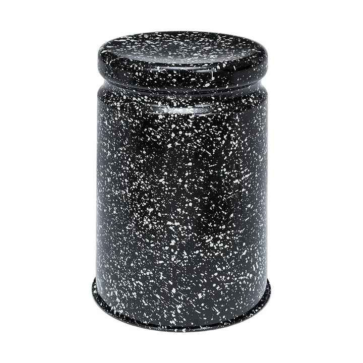 Last pyöreä jakkara Ø32x44 cm - Black-white splatter - Hem