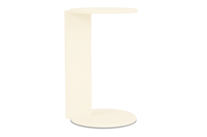 Lolly sivupöytä 56 cm, Cream matte Hem