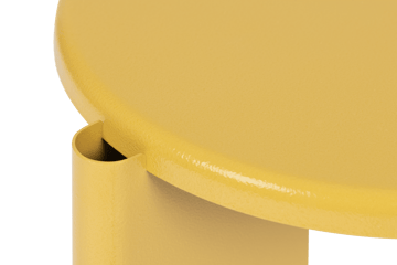 Lolly sivupöytä 56 cm - Ochre yellow gloss - Hem