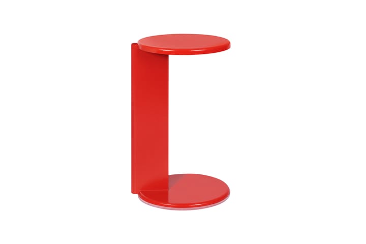 Lolly sivupöytä 56 cm, Traffic red gloss Hem