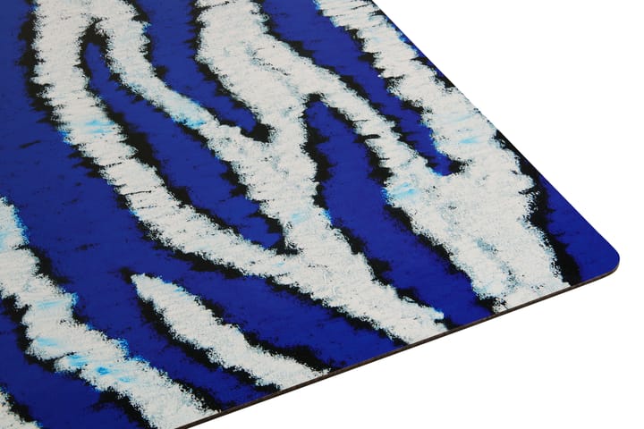 Monster pöytätabletti 30x40 cm 2 kpl, Ultramarine blue-white Hem