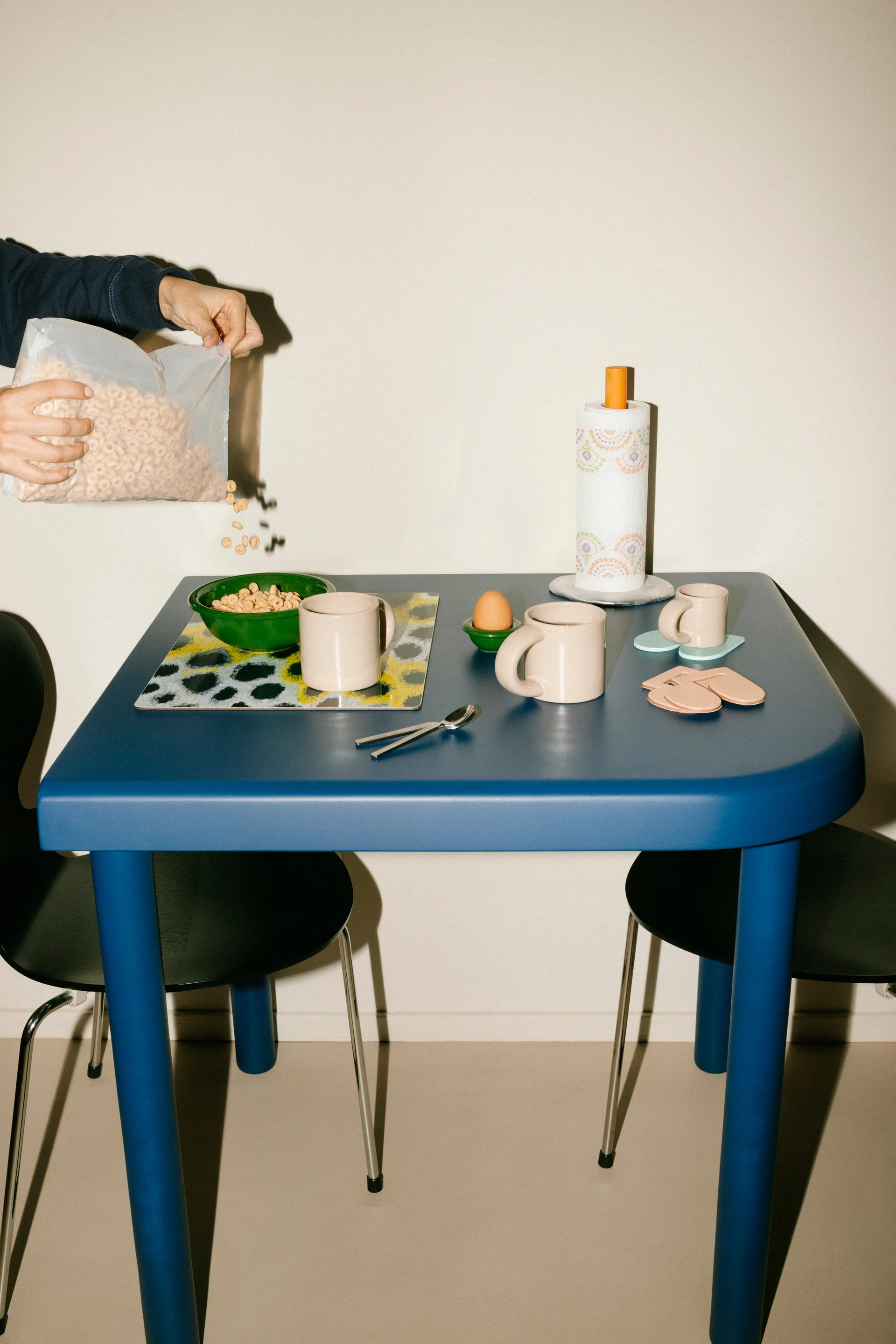 Monster pöytätabletti 30x40 cm 2 kpl, White-yellow-black Hem