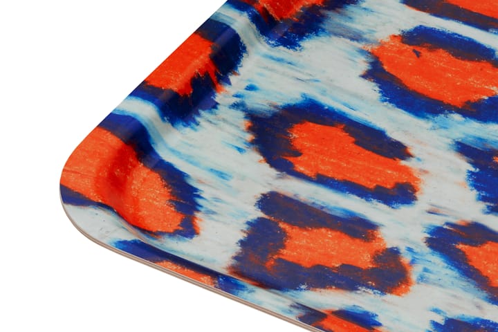 Monster tarjotin Medium 37x53 cm, Coral-white-ultramarine blue Hem