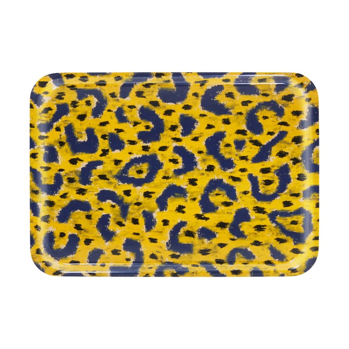 Monster tarjotin Medium 37x53 cm - Ochre yellow-grey-black - Hem