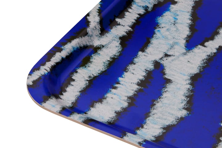 Monster tarjotin Medium 37x53 cm, Ultramarine blue-white Hem