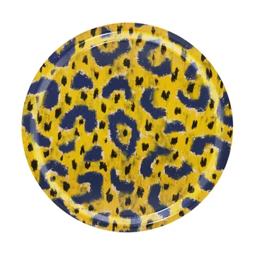 Monster tarjotin Medium Ø49 cm - Ochre yellow-grey-black - Hem