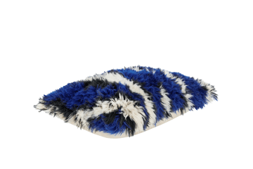 Monster tyyny Large 40x60 cm - Ultramarine blue-off white - Hem