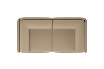 Palo Block 2-istuttava sohva käsinojallinen Low 200 cm - Beige - Hem