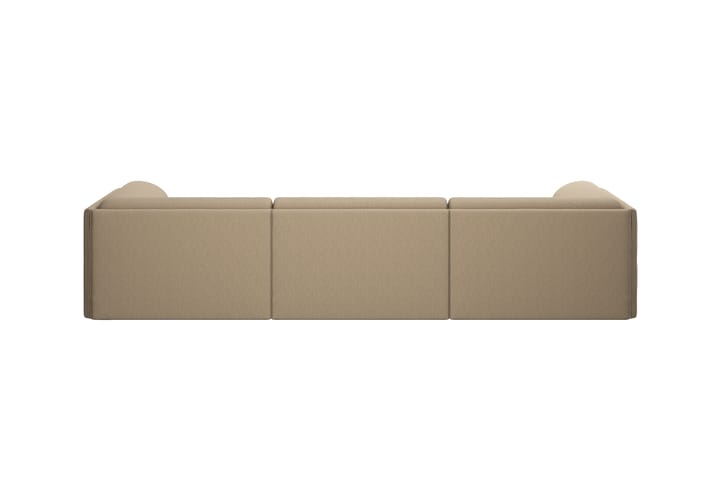 Palo Block 3-istuttava sohva käsinojallinen Low 295 cm, Beige Hem