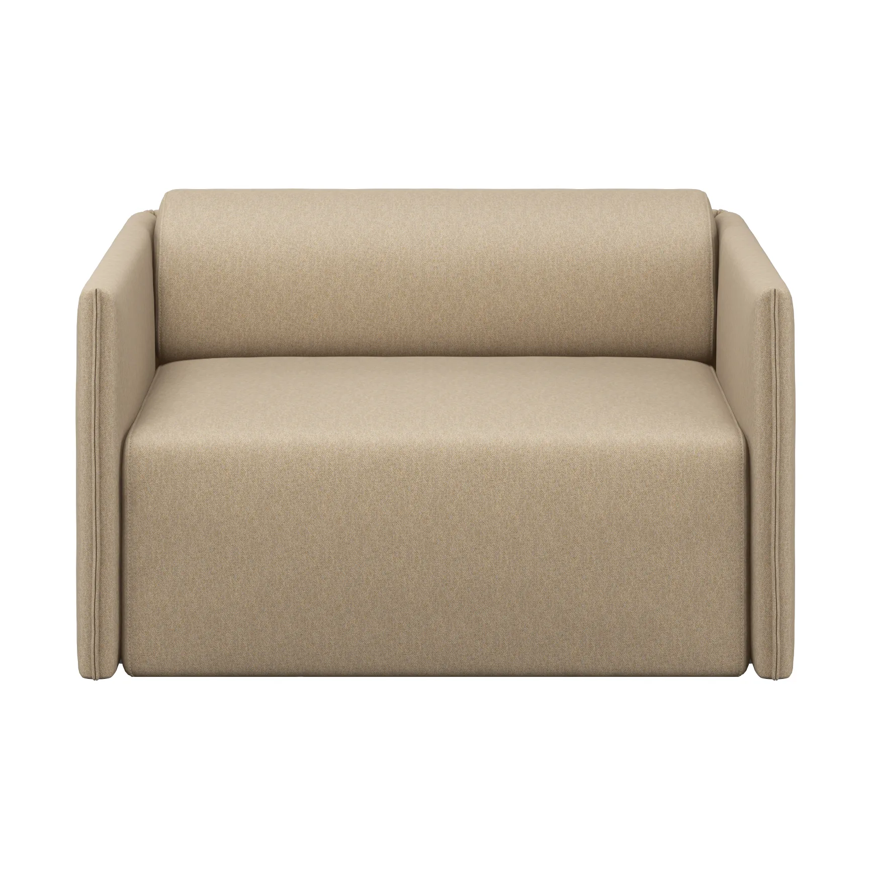 Palo Block Single-seater nojatuoli Low, Beige Hem