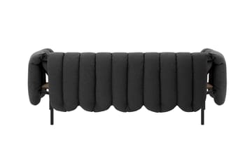 Puffy 2,5-istuttava sohva 205 cm - Anthracite-black grey - Hem