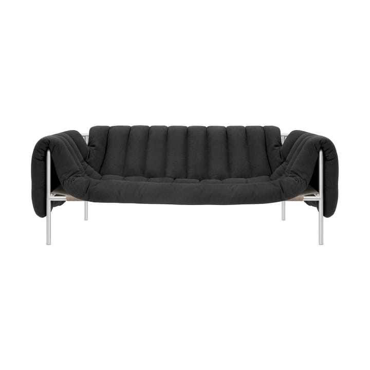 Puffy 2,5-istuttava sohva 205 cm - Anthracite-ruostumaton teräs - Hem