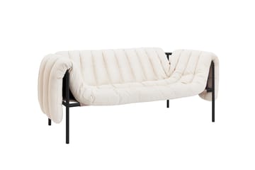 Puffy 2,5-istuttava sohva 205 cm - Natural-black grey - Hem
