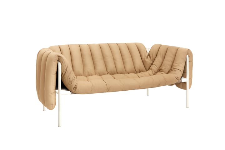 Puffy 2,5-istuttava sohva 205 cm, Sand leather-cream Hem