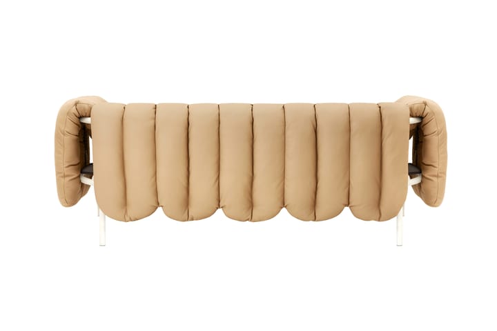 Puffy 2,5-istuttava sohva 205 cm, Sand leather-cream Hem