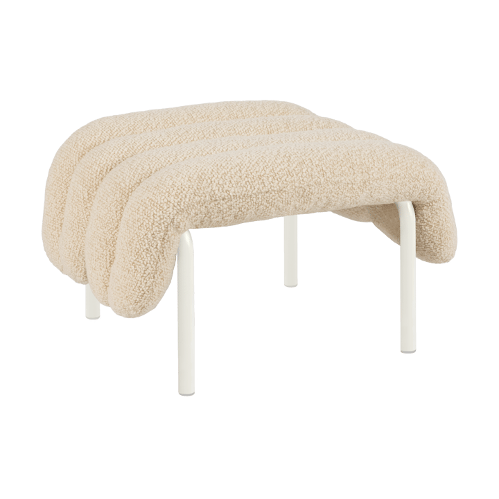 Puffy leposohva 58x67 cm - Eggshell-cream - Hem