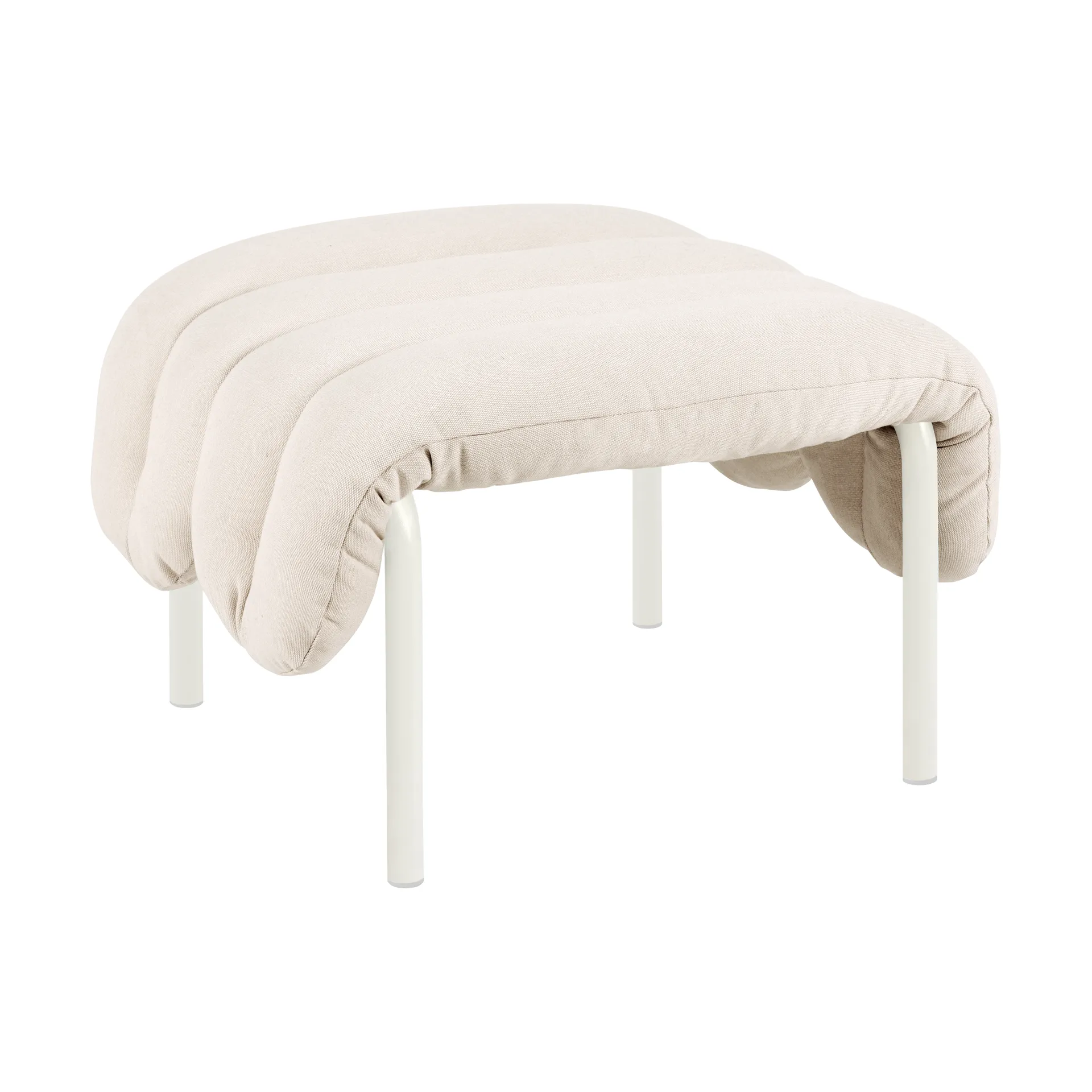 Puffy leposohva 58x67 cm, Natural-cream Hem