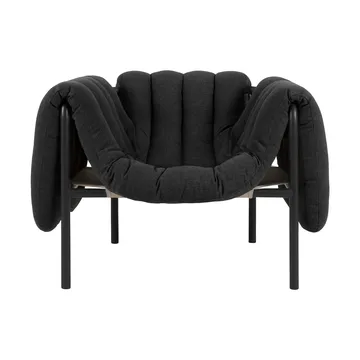 Puffy lounge-nojatuoli - Anthracite-black grey - Hem