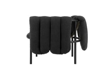 Puffy lounge-nojatuoli - Anthracite-black grey - Hem