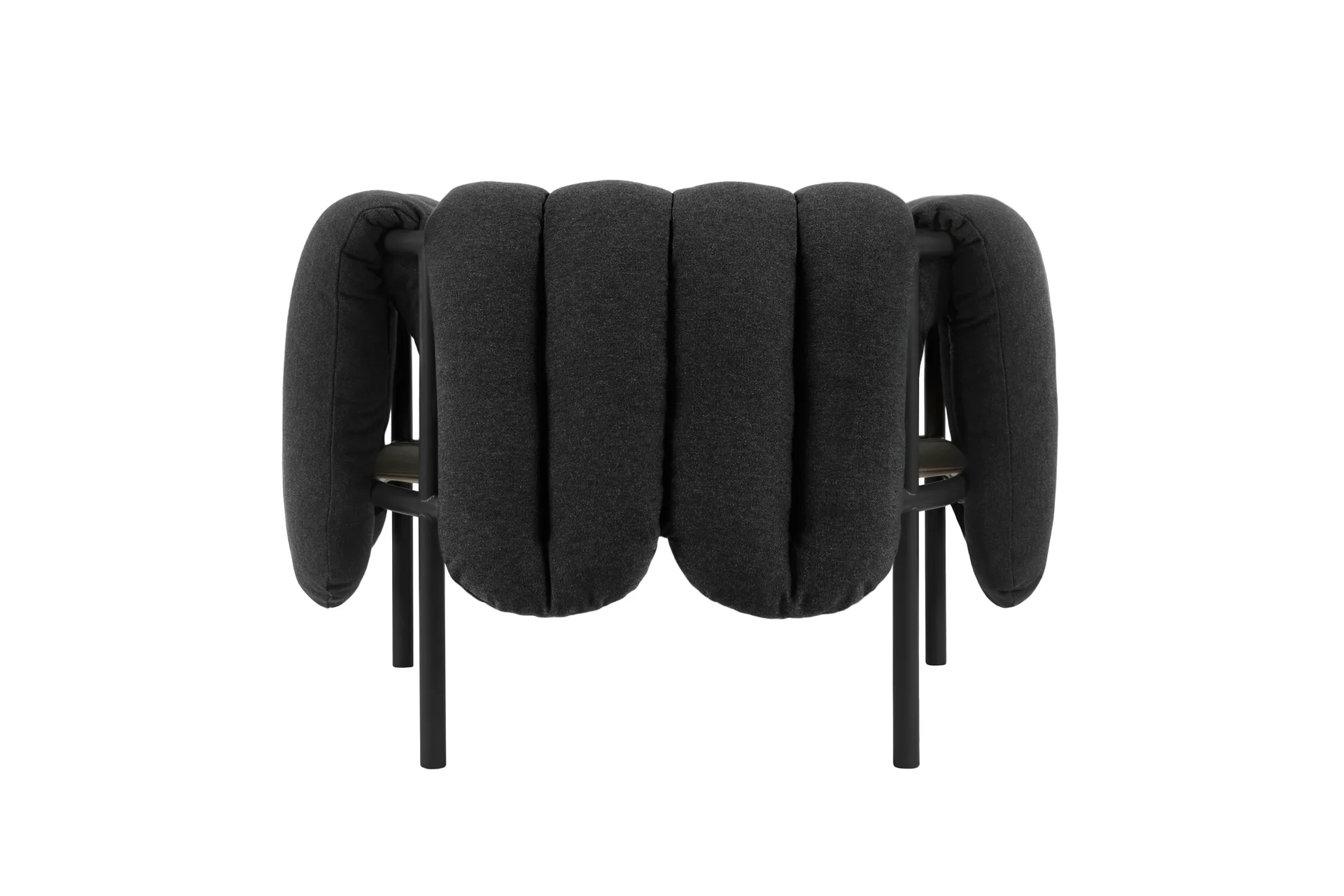 Puffy lounge-nojatuoli, Anthracite-black grey Hem