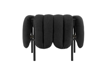 Puffy lounge-nojatuoli - Anthracite-black grey - Hem