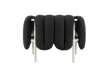 Puffy lounge-nojatuoli - Anthracite-cream - Hem