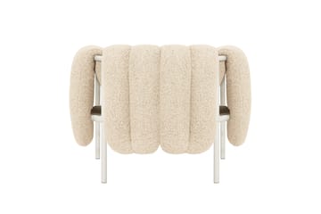 Puffy lounge-nojatuoli - Eggshell-cream - Hem