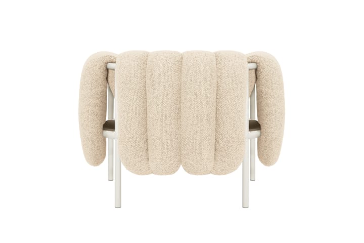 Puffy lounge-nojatuoli, Eggshell-cream Hem