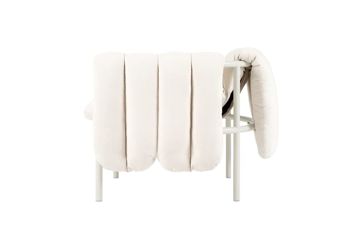 Puffy lounge-nojatuoli, Natural-cream Hem