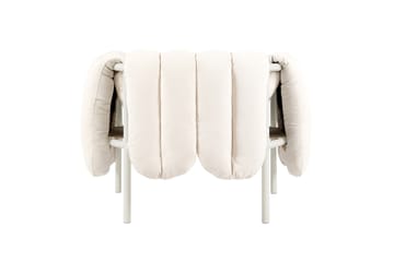 Puffy lounge-nojatuoli - Natural-cream - Hem