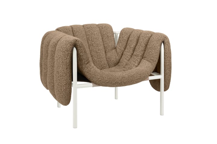 Puffy lounge-nojatuoli, Sawdust-cream Hem