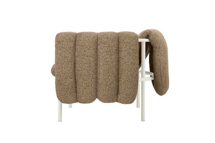 Puffy lounge-nojatuoli, Sawdust-cream Hem