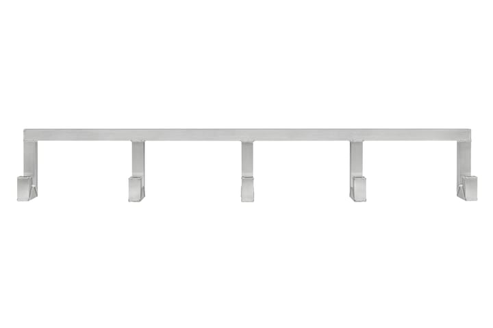 Tig Quintuple seinäkoukku 115 cm, Harjattu alumiini Hem