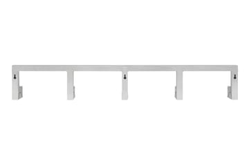 Tig Quintuple seinäkoukku 115 cm - Harjattu alumiini - Hem