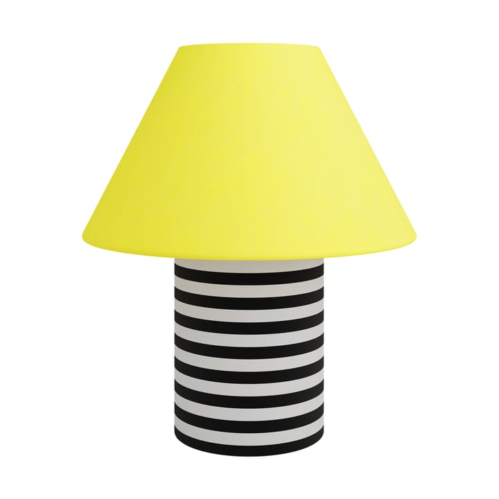Toto pöytälamppu Large 64 cm - Wax yellow-black & white stripes - Hem