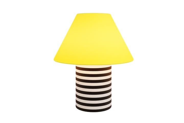 Toto pöytälamppu Large 64 cm, Wax yellow-black & white stripes Hem