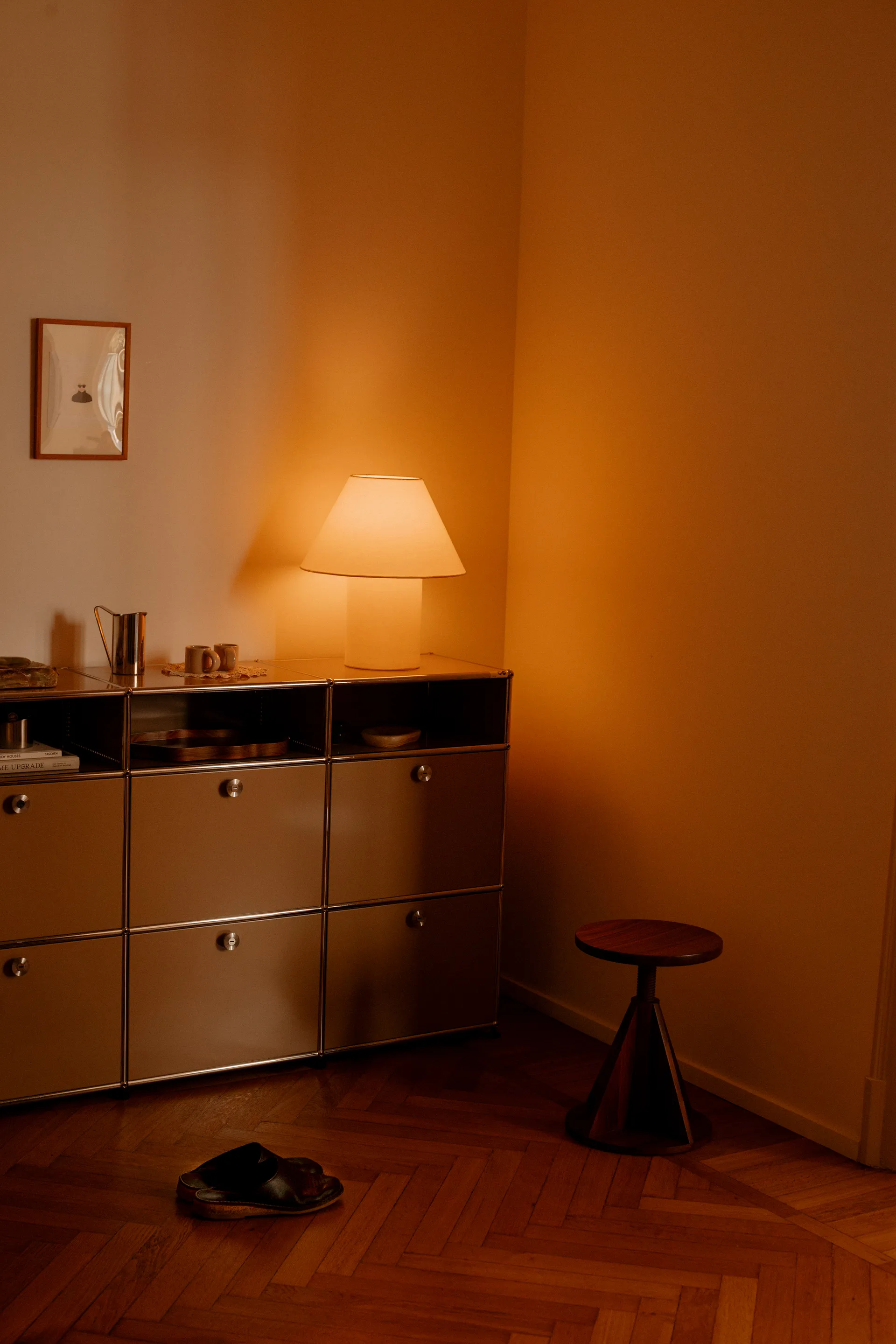 Toto pöytälamppu Large 64 cm, Wax yellow-pine Hem