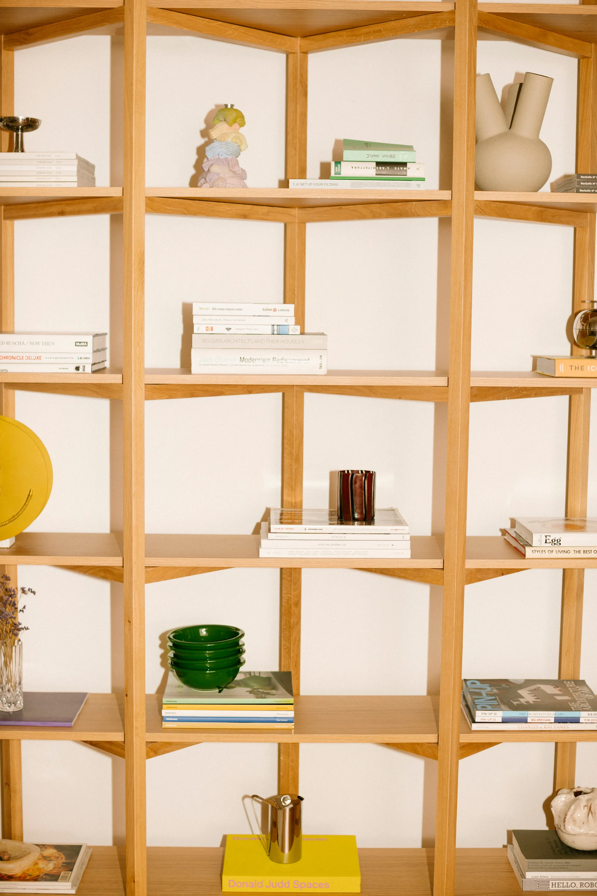 Zig Zag hylly High 175x214 cm, Tammi Hem