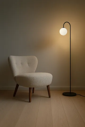 Ballon lattiavalaisin 137 cm - Musta - Herstal