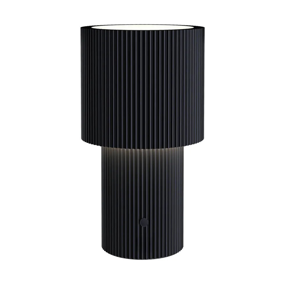 Iluma pöytälamppu, ladattava, Jet black Herstal