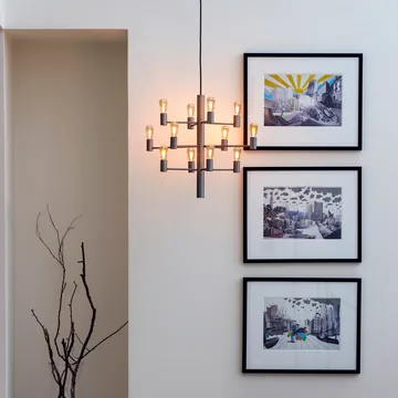 Manola 12 kattokruunu - grafiitti (harmaa) - Herstal