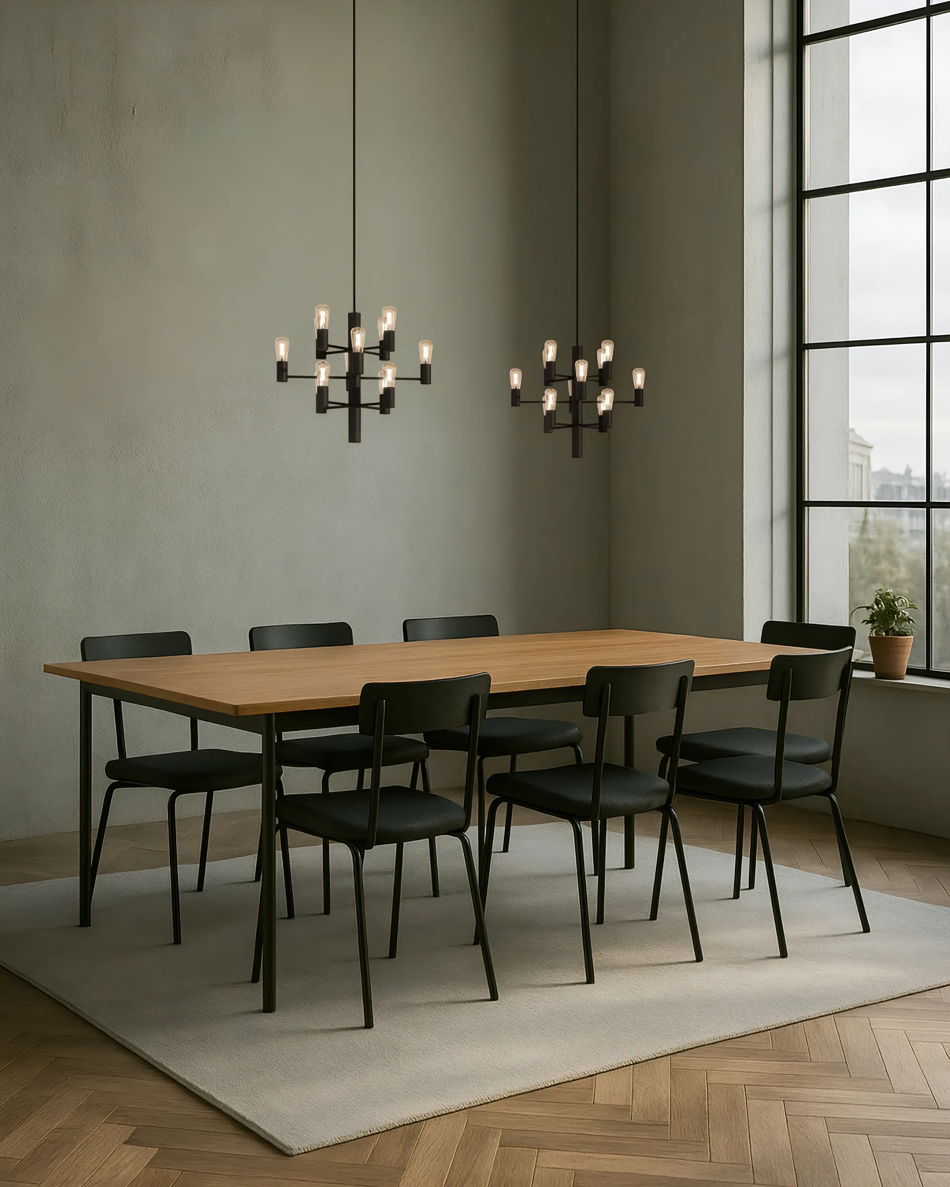 Manola Mini 12 kattokruunu, Musta Herstal