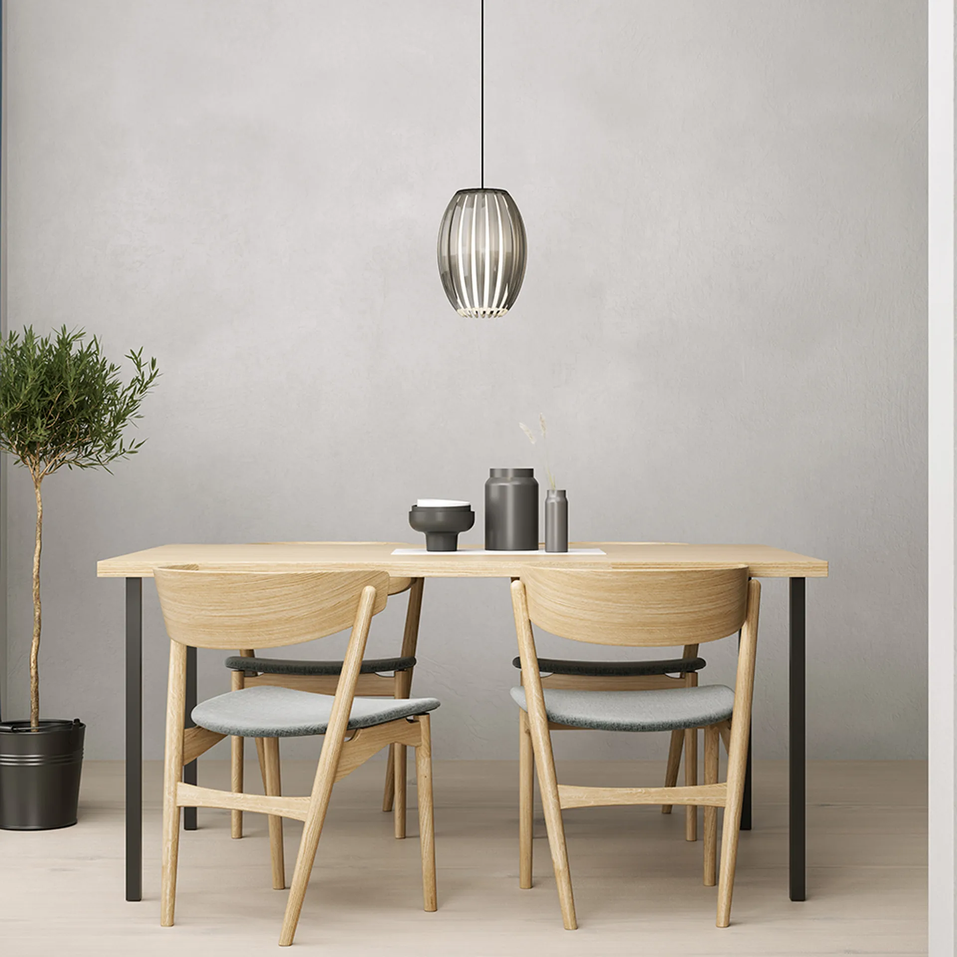 Tentacle kattovalaisin medium, Musta-savunvärinen Herstal