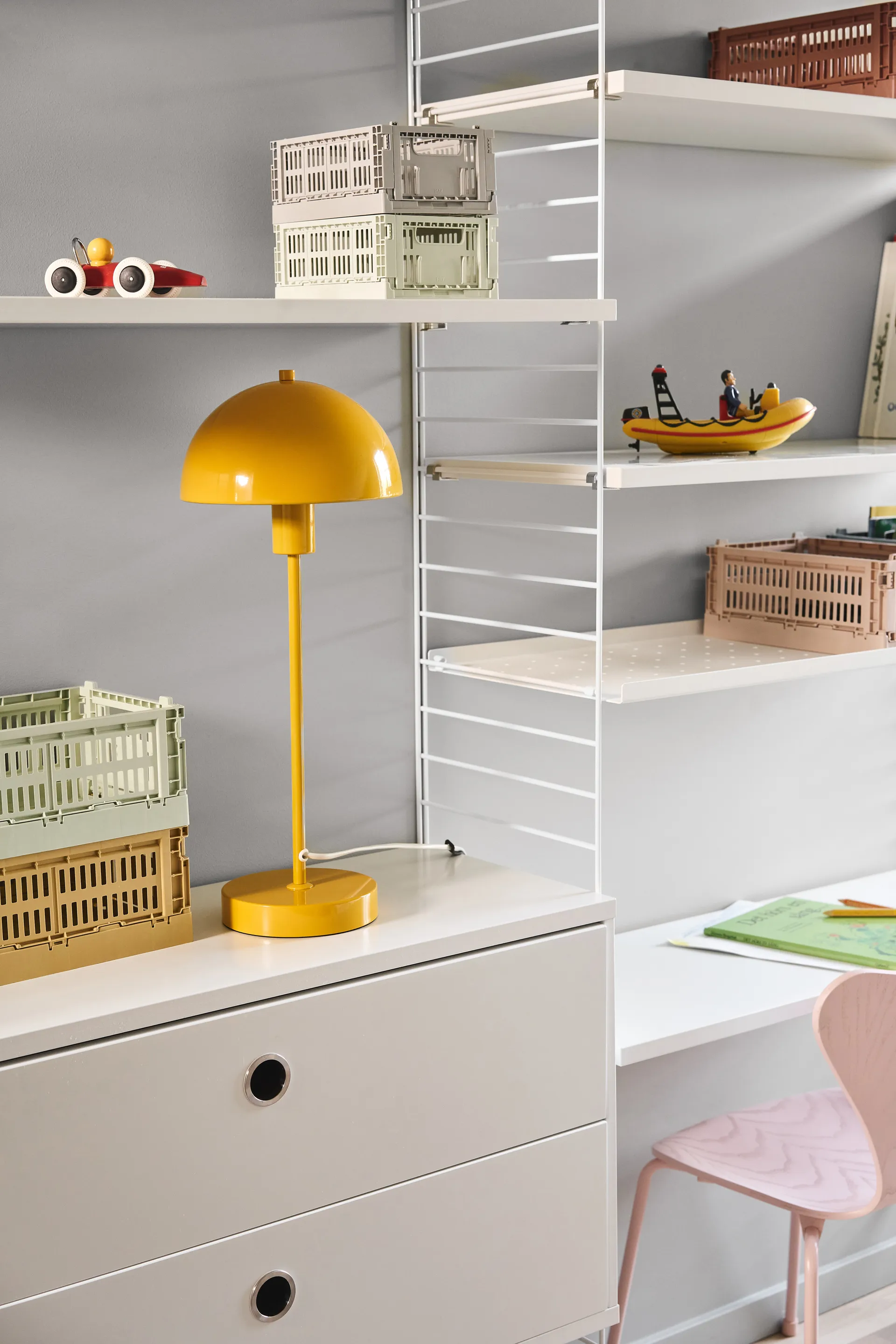 Vienda pöytävalaisin, Mango yellow Herstal