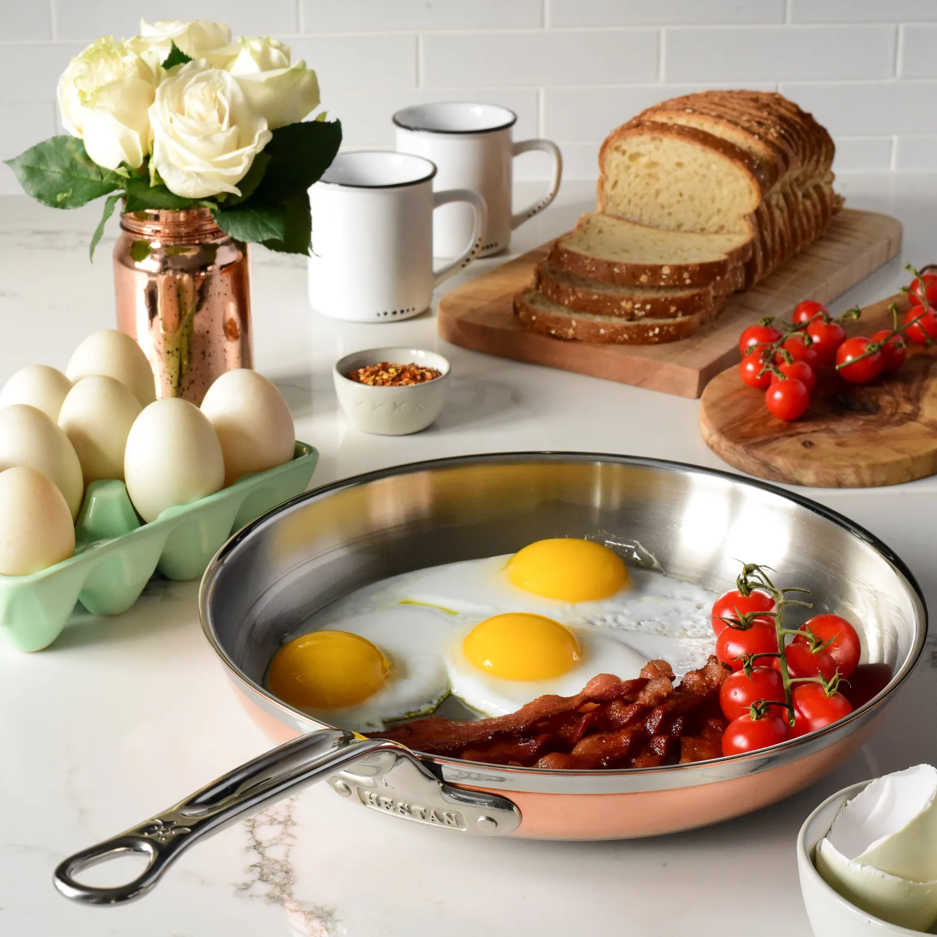 Hestan Copperbond paistinpannu, Ø32 cm Hestan