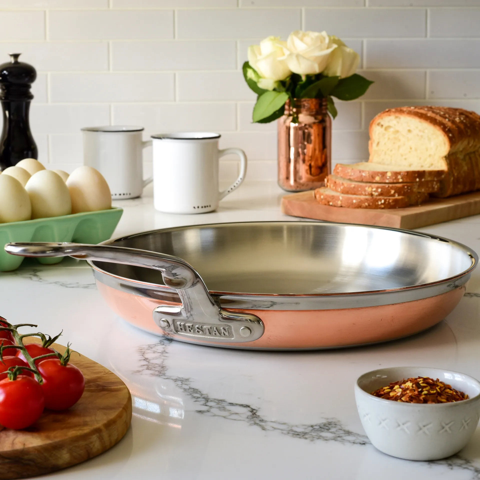 Hestan Copperbond paistinpannu, Ø32 cm Hestan