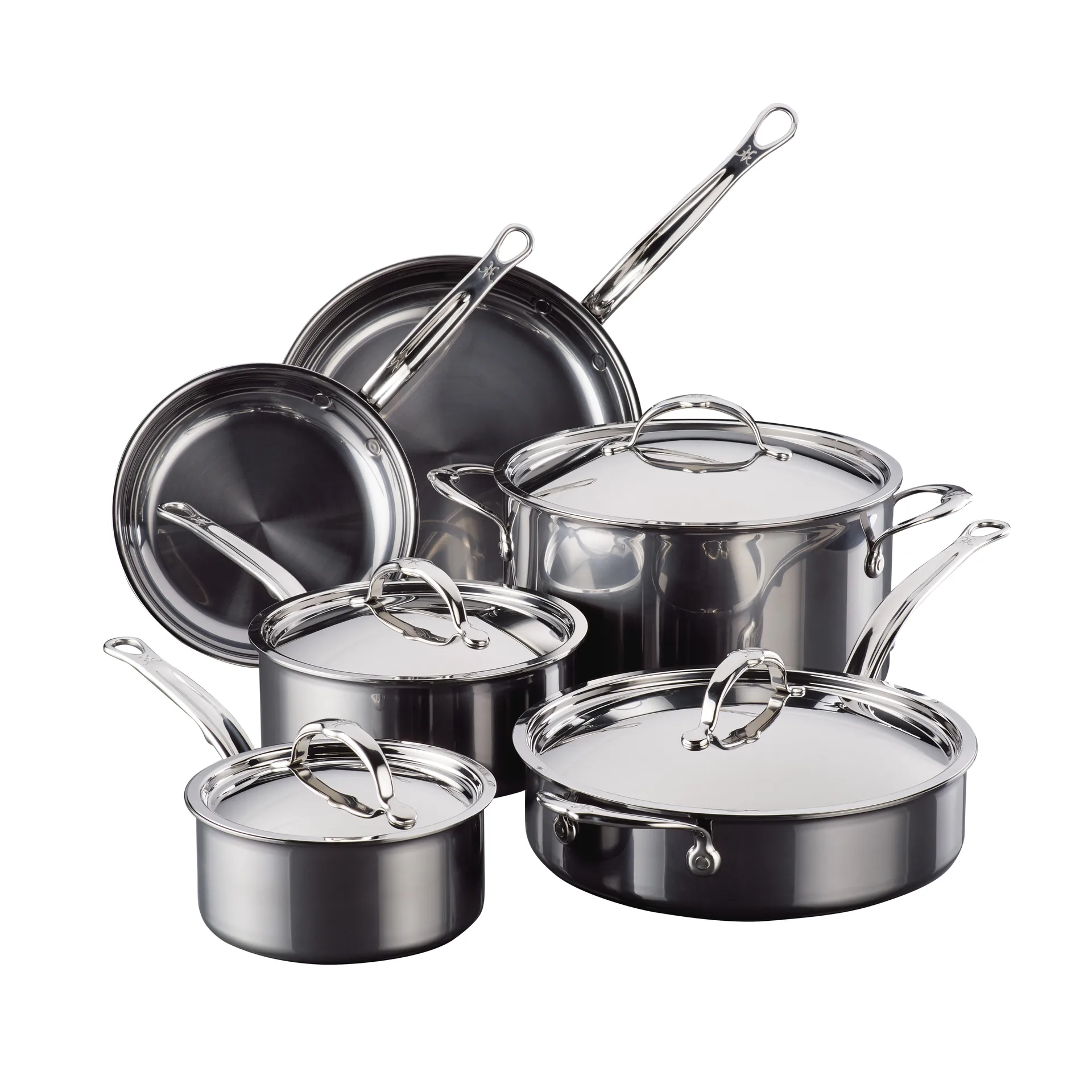 Hestan Nanobond kattila- ja paistinpannusetti, 10 osaa Hestan