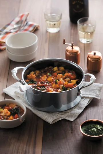 Hestan Nanobond kattila kannella 7,6 L - Ruostumaton teräs - Hestan