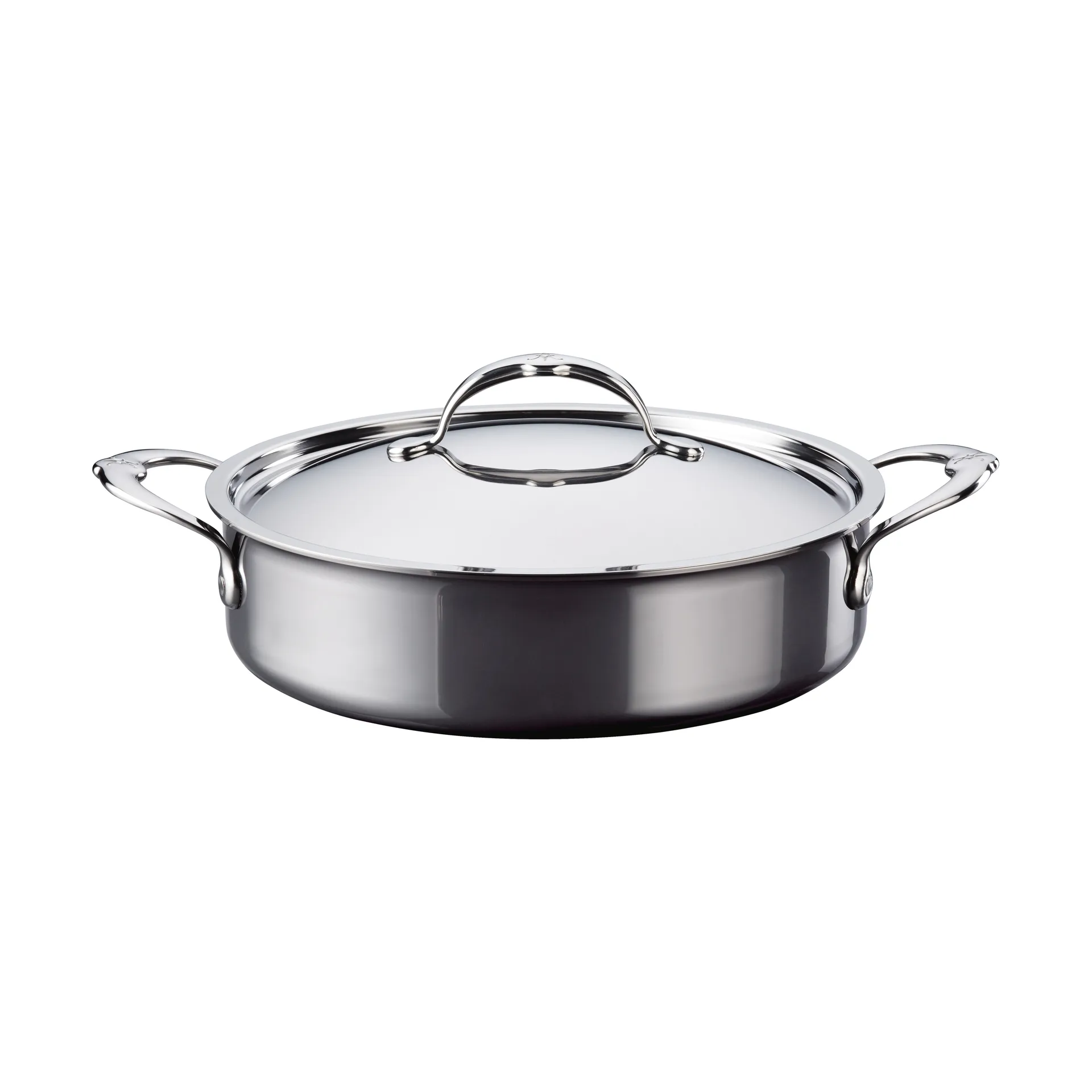 Hestan Nanobond sauteuse kannen kanssa 26 cm., Ruostumaton teräs Hestan