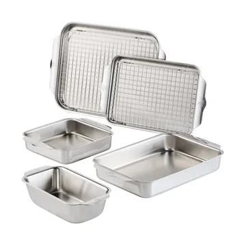 Hestan Ovenbond essential uunisetti - Ruostumaton teräs, 7 osaa - Hestan